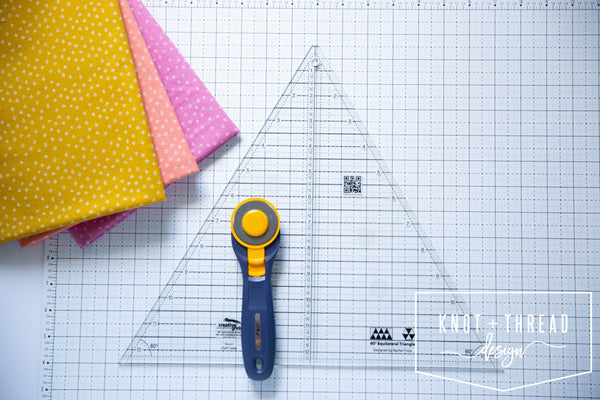 Creative Grids 60 degree Triangle 12 1/2'' Quilt Ruler